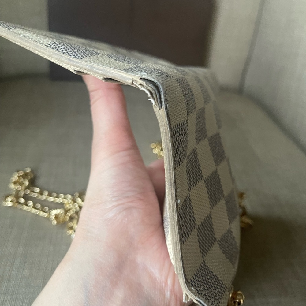 Authentic Louis Vuitton damier azur long wallet TN2134 (B32) - Picture 8 of 15